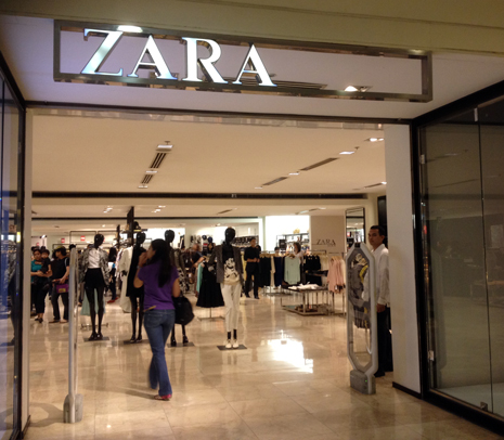 zara shangrila mall